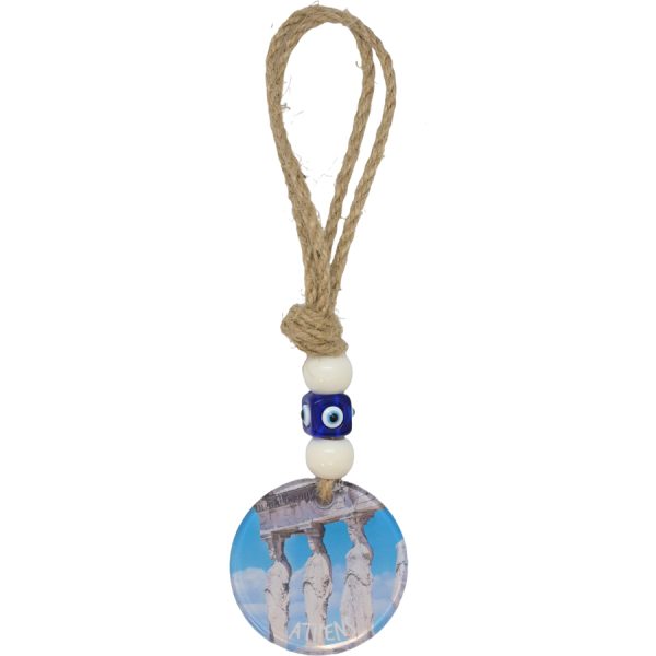 ΚΡΕΜΑΣΤΟ 'ΚΑΡΥΑΤΙΔΕΣ' ATHENS ΓΥΑΛΙΝΟ /5ΕΚ/ΣΥΣΚ6