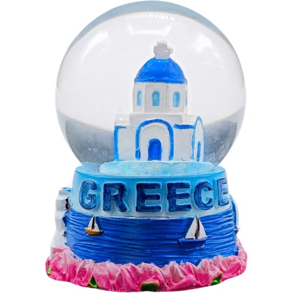 ΓΥΑΛΙΝΗ ΜΠΑΛΑ 'ΕΚΚΛΗΣΙΑ' GREECE /6ΕΚ /ΣΥΣΚ4