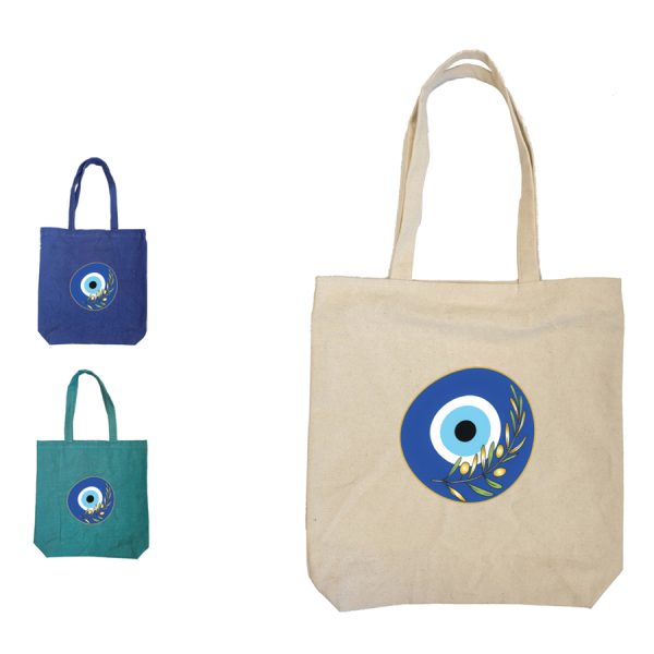 ΤΣΑΝΤΑ ΚΑΜΒΑΣ ΜΕ ΜΑΤΙΑ /43Χ43ΕΚ /ΣΥΣΚ6 /3ΧΡΩΜ