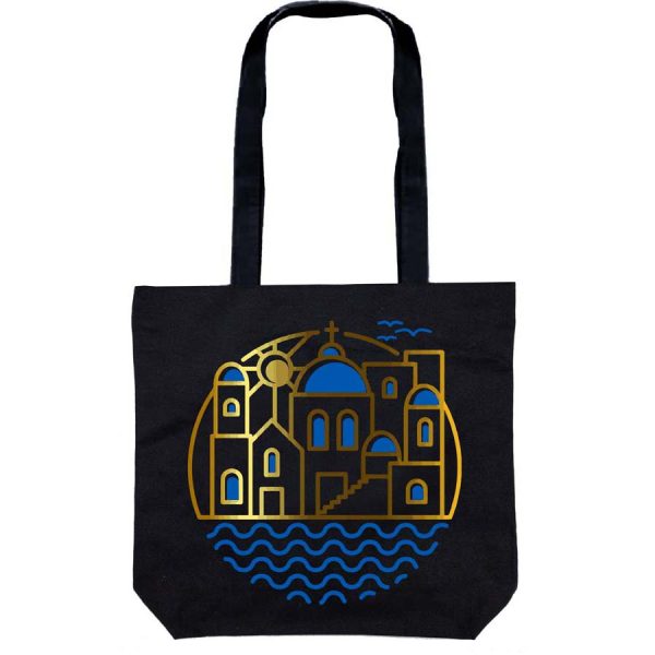 ΤΣΑΝΤΑ ΚΑΜΒΑΣ ΕΚΚΛΗΣΙΑ ΜΑΥΡΟ /43Χ43ΕΚ /ΣΥΣΚ5