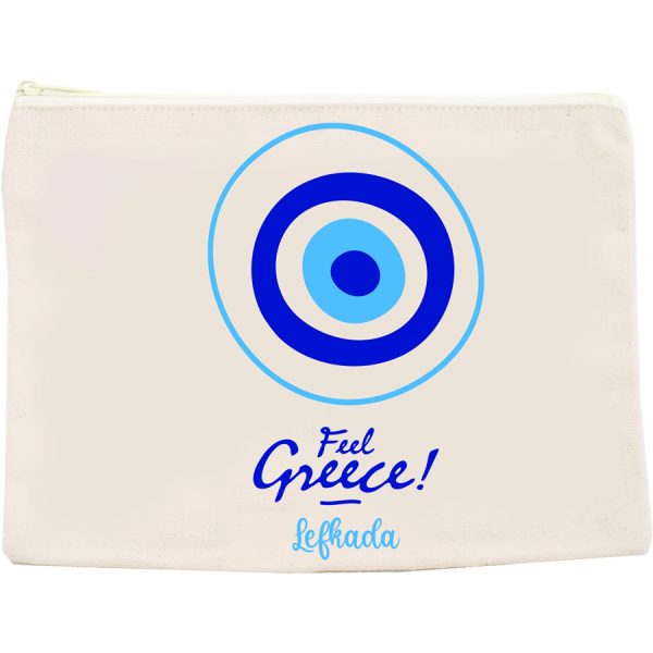 ΝΕΣΕΣΕΡ ΚΑΜΒΑΣ ΜΑΤΙ FEEL GREECE ΛΕΥΚΑΔΑ /10Χ15ΕΚ /ΣΥΣΚ10