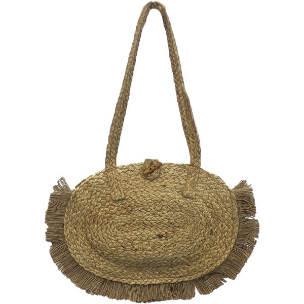 ΤΣΑΝΤΑ ΘΑΛΑΣ. ΨΑΘΙΝΗ ΟΒΑΛ  /35x25ΕΚ