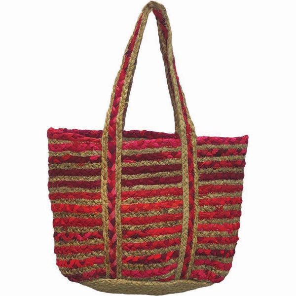 ΤΣΑΝΤΑ ΘΑΛΑΣ. ΨΑΘΙΝΗ ΚΟΚΚΙΝΟ /30x50ΕΚ