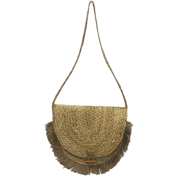 ΤΣΑΝΤΑ ΘΑΛΑΣ. ΨΑΘΙΝΗ ΟΒΑΛ  /28x22ΕΚ