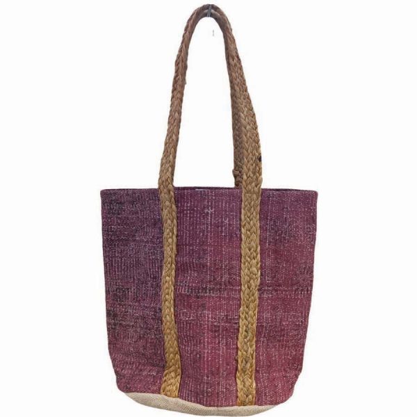 ΤΣΑΝΤΑ ΘΑΛΑΣ. ΨΑΘΙΝΗ ΡΟΖ /35X40ΕΚ