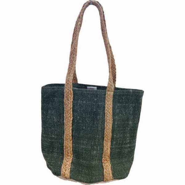 ΤΣΑΝΤΑ ΘΑΛΑΣ. ΨΑΘΙΝΗ ΠΡΑΣΙΝΟ /35X40ΕΚ