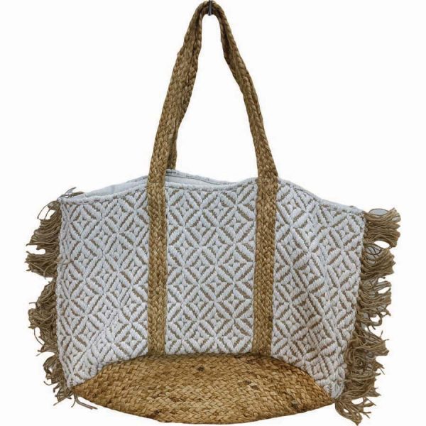 ΤΣΑΝΤΑ ΘΑΛΑΣ. ΨΑΘΙΝΗ ΜΕ ΚΡΟΣΙΑ ΚΑΙ ΦΕΡΜΟΥΑΡ  /35Χ50ΕΚ