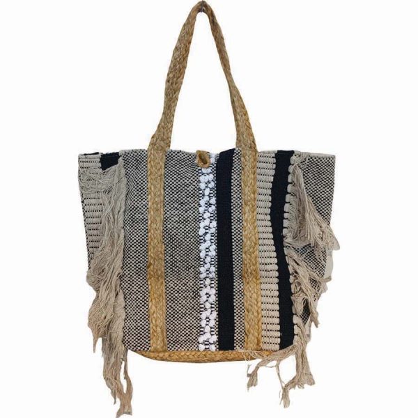 ΤΣΑΝΤΑ ΘΑΛΑΣ. ΨΑΘΙΝΗ ΜΕ ΚΟΥΜΠΙ  /40Χ60ΕΚ