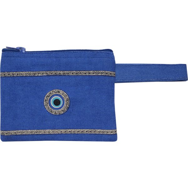 CANVAS BAG WITH ZIPPER EYE /10Χ15CM