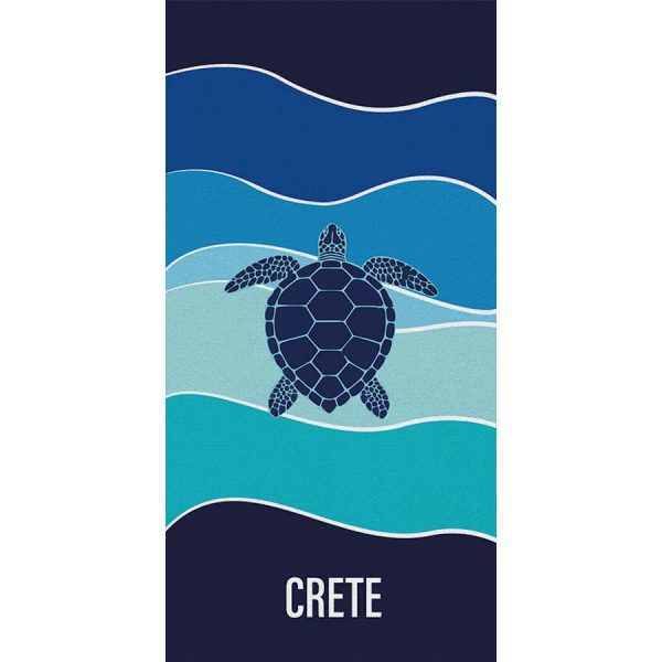 BATH TOWEL TURTLE CRETE /75C150CM