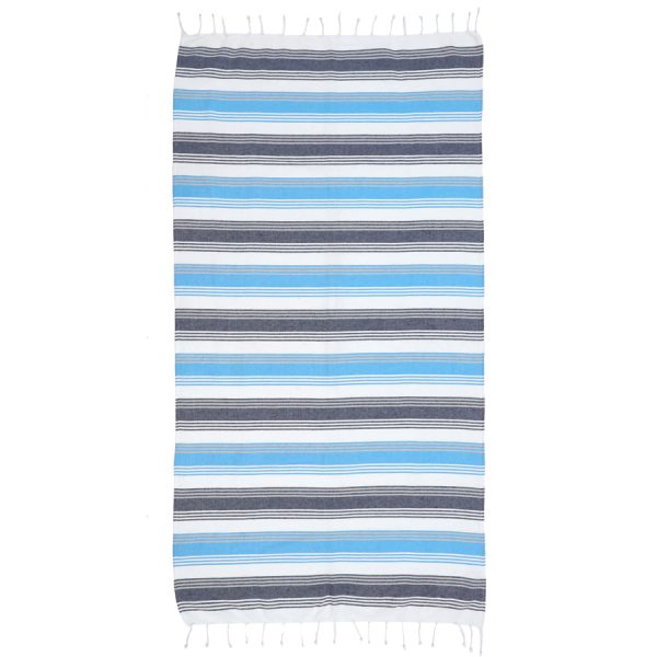 ΠΕΤΣΕΤΑ PESTEMAL ΡΙΓΕ ΓΚΡΙ- ΓΑΛΑΖΙΟ /90X180ΕΚ /ΣΥΣΚ3