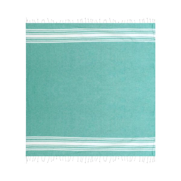 ΠΕΤΣΕΤΑ PESTEMAL ΜΕ ΚΡΟΣΙΑ ΔΙΠΛΗ ΠΡΑΣΙΝΗ /180Χ180ΕΚ /ΣΥΣΚ3