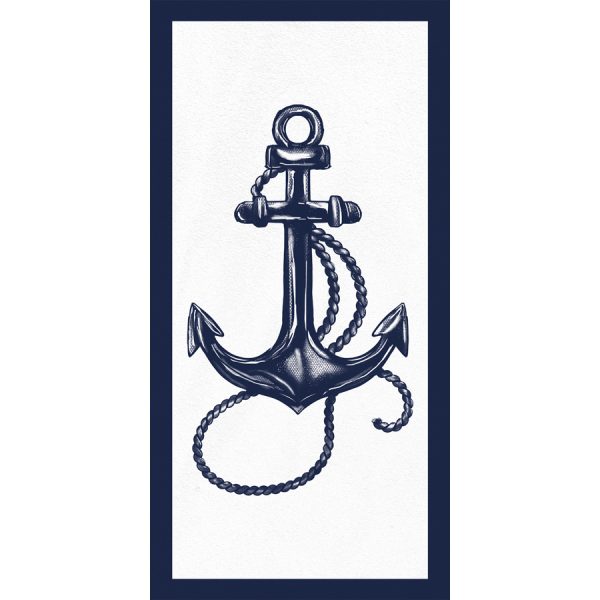 ΠΕΤΣΕΤΑ ΒΕΛΟΥΤΕ ΜΕ ΑΓΚΥΡΑ ΛΕΥΚΟ /75X150ΕΚ