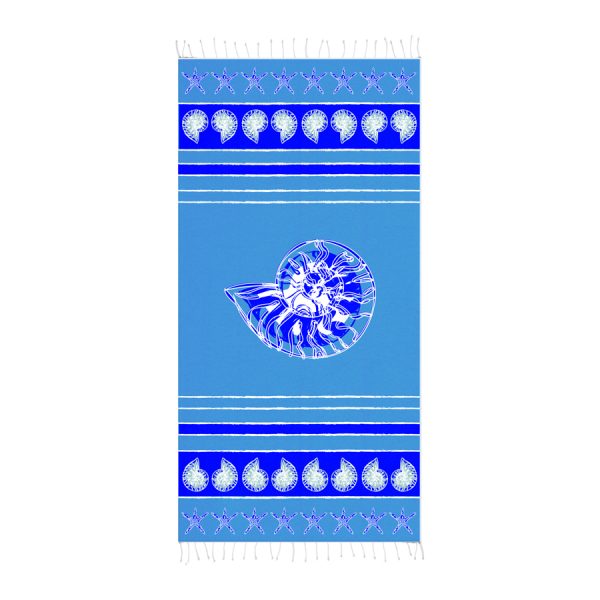 ΠΕΤΣΕΤΑ PESTEMAL ΜΕ ΚΡΟΣΙΑ ΚΟΧΥΛΙ ΓΑΛΑΖΙΟ /90Χ180ΕΚ /ΣΥΣΚ3