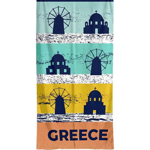 ΠΕΤΣΕΤΑ ΘΑΛΑΣΣΗΣ ΤΖΑΚΑΡ ΕΚΚΛΗΣΙΑ-ΑΝΕΜΟΜΥΛΟΙ GREECE /86X160EK /ΣΥΣΚ3