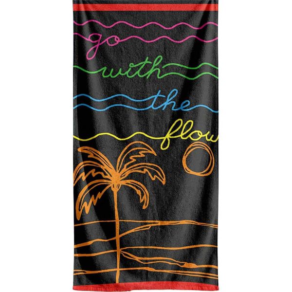 ΠΕΤΣΕΤΑ ΘΑΛΑΣΣΗΣ ΤΖΑΚΑΡ "GO WITH THE FLOW" /86X160EK /ΣΥΣΚ3