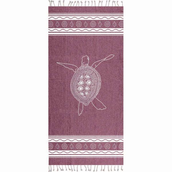 ΠΕΤΣΕΤΑ ΘΑΛΑΣΣΗΣ PESTEMAL ΜΕ ΧΕΛΩΝΑ ΜΩΒ /90Χ180ΕΚ /ΣΥΣΚ3