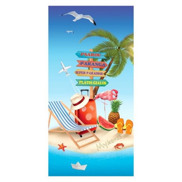 ΠΕΤΣΕΤΑ ΘΑΛΑΣ. ΜΕ ΞΑΠΛΩΣΤΡΑ "MYKONOS" /76Χ152ΕΚ /ΣΥΣΚ3