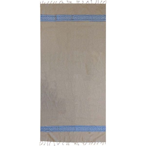 ΠΕΤΣΕΤΑ ΘΑΛΑΣΣΗΣ PESTEMAL ΜΑΙΑΝΔΡΟ ΜΠΕΖ /90Χ180ΕΚ /ΣΥΣΚ3