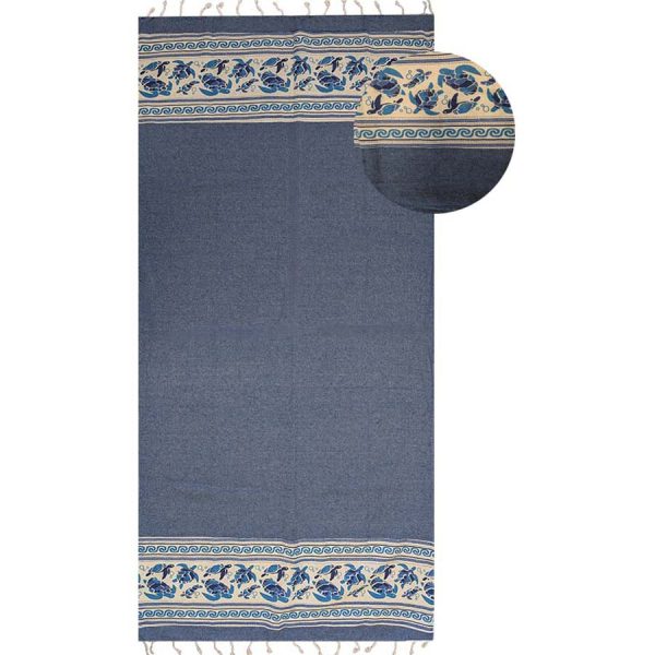 ΠΕΤΣΕΤΑ ΘΑΛΑΣΣΗΣ PESTEMAL ΧΕΛΩΝΕΣ ΜΠΛΕ /90Χ180ΕΚ /ΣΥΣΚ3