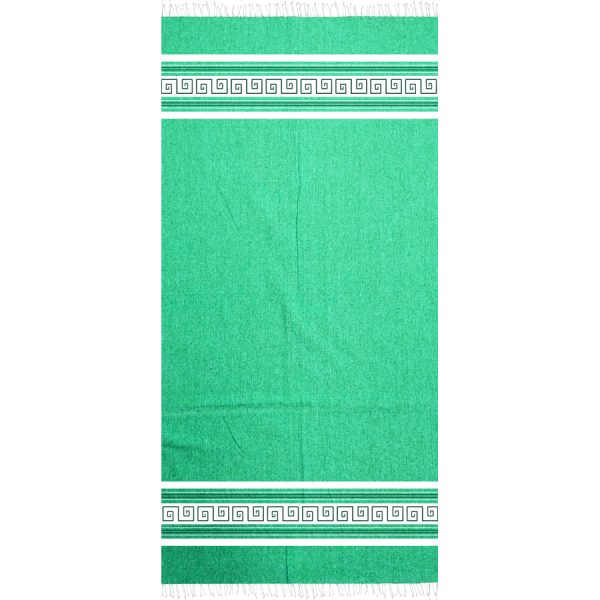 ΠΕΤΣΕΤΑ PESTEMAL ΜΕ ΜΑΙΑΝΔΡΟ ΠΡΑΣΙΝΟ /90Χ180ΕΚ /ΣΥΣΚ3