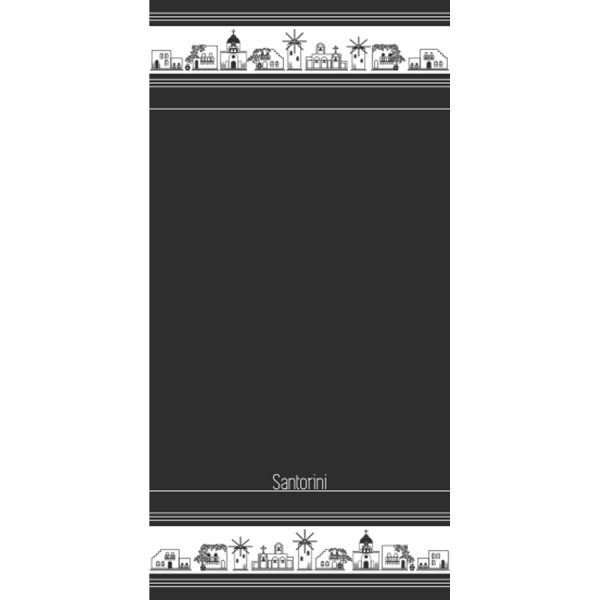 ΠΕΤΣΕΤΑ PESTEMAL ΣΠΙΤΑΚΙΑ ΣΑΝΤΟΡΙΝΗ ΜΠΛΕ /90X180ΕΚ /ΣΥΣΚ3