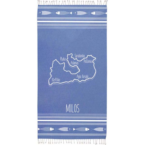 ΠΕΤΣΕΤΑ PESTEMAL ΜΕ ΧΑΡΤΗ ΜΗΛΟΣ ΓΑΛΑΖΙΟ /90Χ180ΕΚ /ΣΥΣΚ3