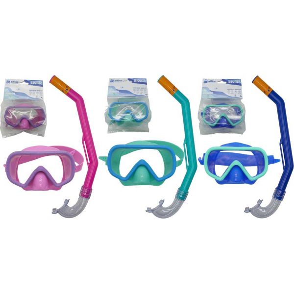 ΜΑΣΚΑ ΘΑΛΑΣΣΗΣ ΠΑΙΔΙΚΗ 3ΧΡΩΜ /ΕΤΩΝ 4+ /ΣΥΣΚ12