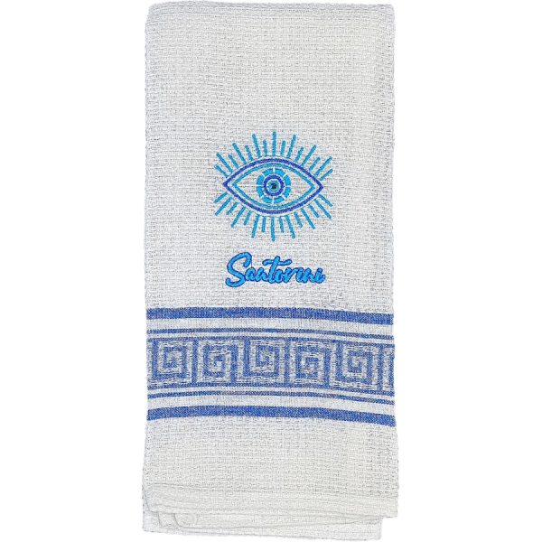 ΠΟΤΗΡΟΠΑΝΟ ΜΕ ΜΑΤΙ ΣΑΝΤΟΡΙΝΗ ΜΠΛΕ /40Χ60ΕΚ /ΣΥΣΚ12