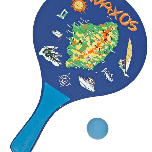 ΡΑΚΕΤΕΣ ΠΑΡΑΛΙΑΣ ΧΑΡΤΗΣ "NAXOS"(1 ΜΠΑΛΑΚΙ) /ΣΥΣΚ6