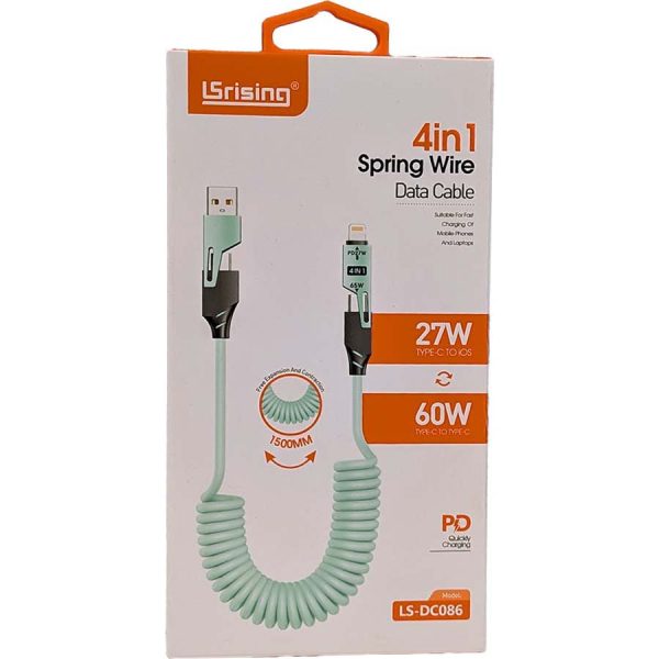 ΚΑΛΩΔΙΟ ΣΠΙΡΑΛ TYPE C TO IOS /ΣΥΣΚ12