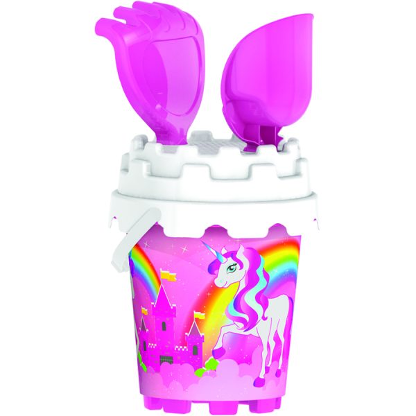 BUCKET SET 4 PONY  14CM