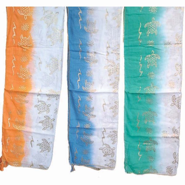 COTTON OMBRE PRINTED KAFTAN