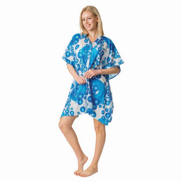 COTTON PRINTED KAFTAN