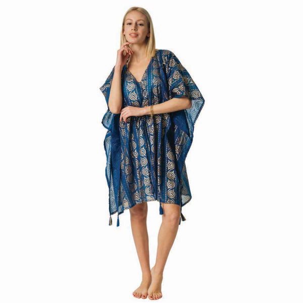 COTTON PRINTED KAFTAN