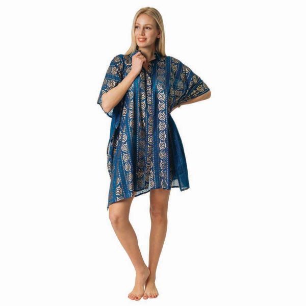 COTTON PRINTED KAFTAN