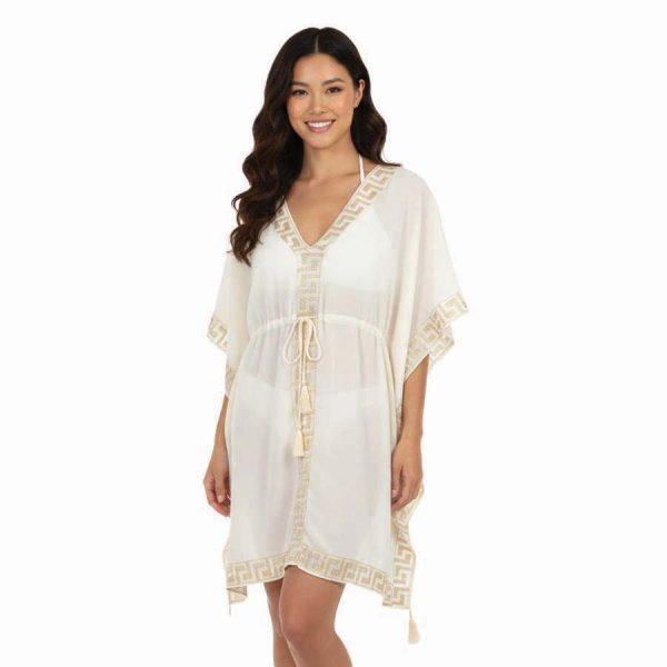 COTTON HAND PAINTED KAFTAN