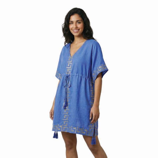 COTTON HAND PAINTED KAFTAN