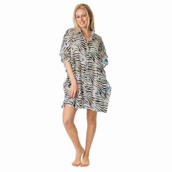 COTTON PRINTED KAFTAN