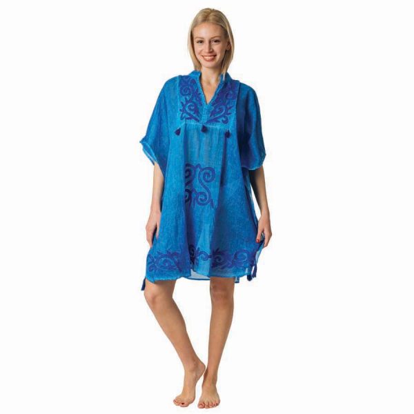COTTON EMB KAFTAN