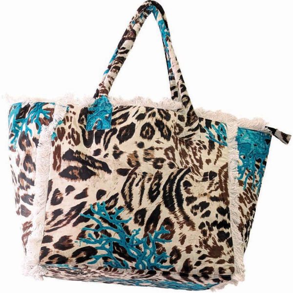 ΤΣΑΝΤΑ ΘΑΛΑΣ. ΛΕΟΠΑΡ ΜΕ ΧΑΝΤΡΕΣ