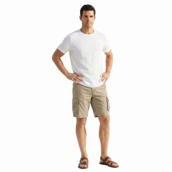 ΒΕΡΜΟΥΔΑ ΑΝΔΡΙΚΗ ΜΕ ΤΣΕΠΕΣ ΓΚΡΙ /No S-2XL /ΣΥΣΚ6