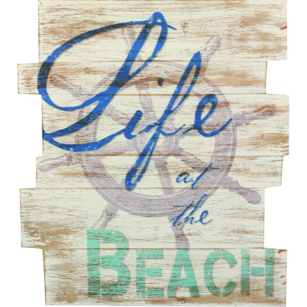 ΠΙΝΑΚΑΣ ΞΥΛ. "LIFE AT THE BEACH"/44Χ50Χ2,5ΕΚ