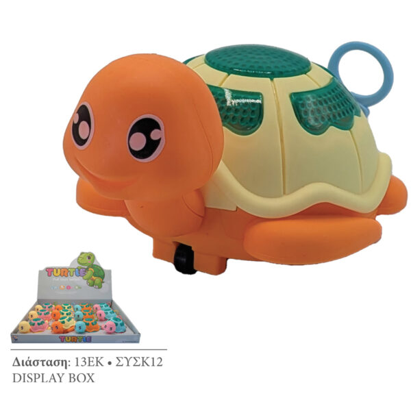 TOY IN DISPLAY BOX TURTLE /13CM