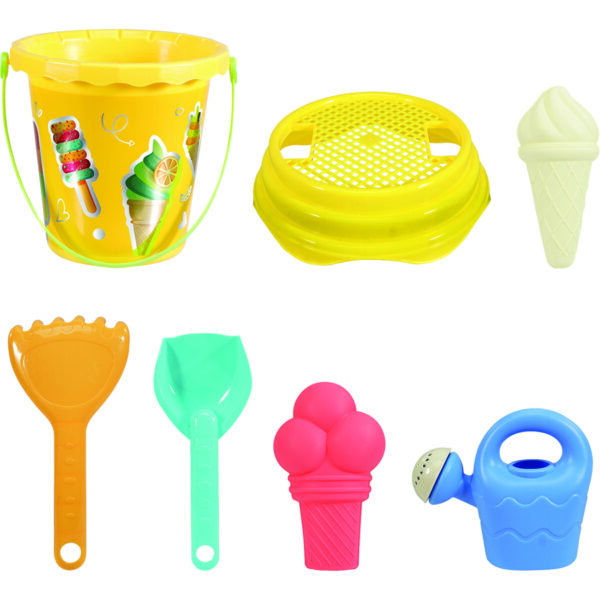 BEACH BUCKET SET7 /16Χ25CM