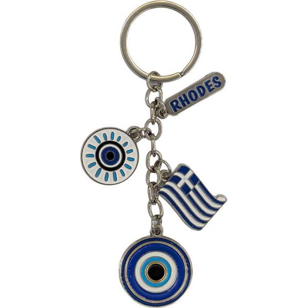 ΜΠΡΕΛΟΚ ΕΛΛ. ΣΗΜΑΙΑ ΚΑΙ ΜΑΤΙ RHODES /ΣΥΣΚ12