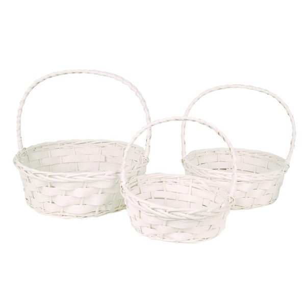 ΚΑΛΑΘΙ ΨΑΘ. ΜΕ Ψ.ΛΑΒΗ ΣΕΤ3 /40Χ14-34Χ12- 27Χ10ΕΚ /ΛΕΥΚΟ