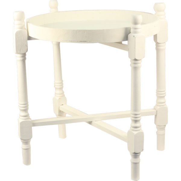 ΤΡΑΠΕΖΑΚΙ ΞΥΛΙΝΟ ΡΟΤΟΝΤΑ ΦΥΣΙΚΟ /64Χ64Χ65ΕΚ