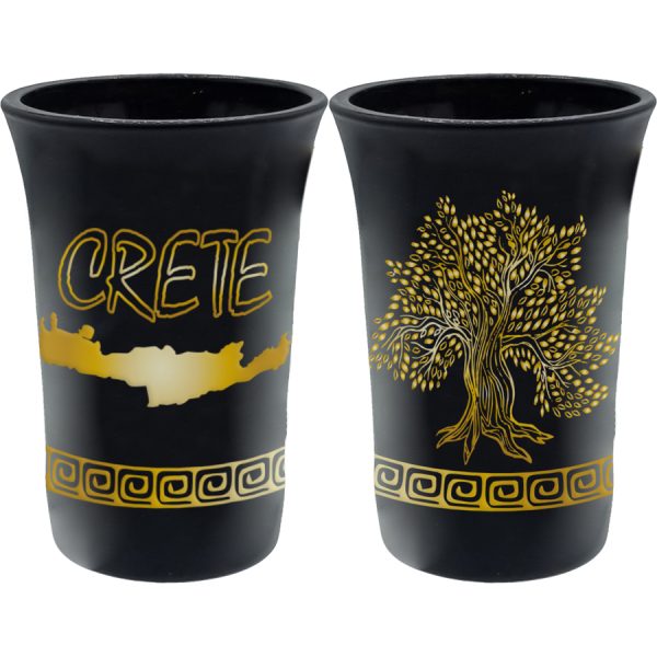 ΣΦΗΝΟΠΟΤΗΡΟ ΝΗΣΙ ΚΡΗΤΗ ΜΑΥΡΟ-ΧΡΥΣΟ /4,4Χ3,5Χ7ΕΚ /ΣΥΣΚ12