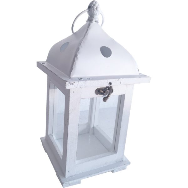 ΦΑΝΑΡΙ ΞΥΛ. ΤΕΤΡΑΓΩΝΟ ΛΕΥΚΟ /14Χ14Χ29ΕΚ